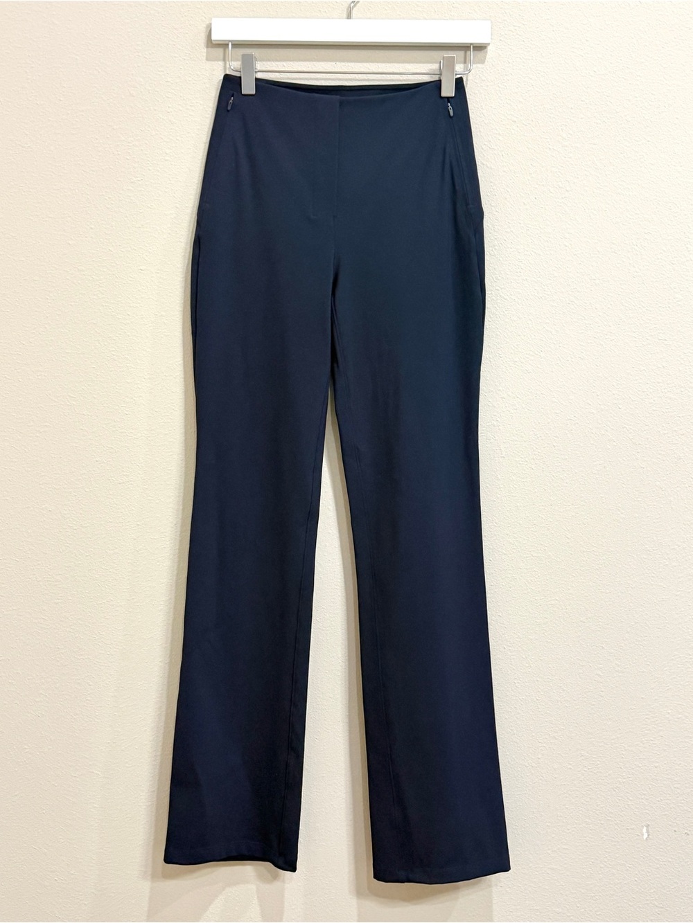 Lululemon Smooth Fit Pull On High-Rise Full Length Pants Blue Luxtreme Size 4 - Picture 3 of 13